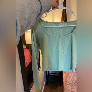 Cute Green Workout/Casual Top